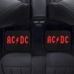 acdc back car floor mats set of 2