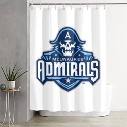 Milwaukee Admirals Shower Curtain