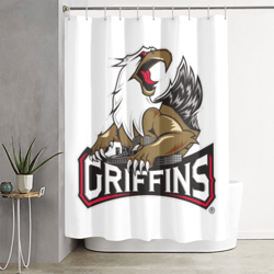 Grand Rapids Griffins Shower Curtain