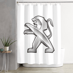 Peugeot Shower Curtain