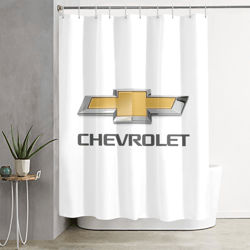 Chevrolet Shower Curtain
