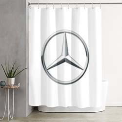 Mercedes Benz Shower Curtain