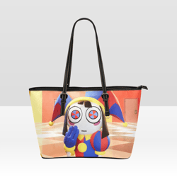 The Amazing Digital Circus TADC Leather Tote Bag