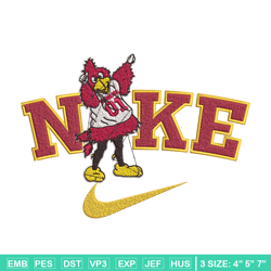 Cardinals NIKE embroidery design, NCAA embroidery, Nike design, Embroidery file, Embroidery shirt,Digital download