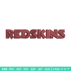 Washington redskins embroidery design, Redskins embroidery, NFL embroidery, logo sport embroidery, embroidery design. (4