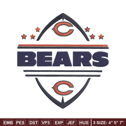 Chicago Bears embroidery design, Chicago Bears embroidery, NFL embroidery, sport embroidery, embroidery design.