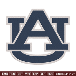 Auburn University logo embroidery design, NCAA embroidery,Sport embroidery,Logo sport embroidery,Embroidery design