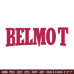 Belmont Bruins logo embroidery design, NCAA embroidery,Sport embroidery,Logo sport embroidery,Embroidery design