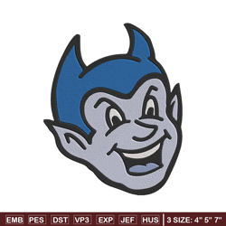 Blue Devils logo embroidery design, NCAA embroidery, Sport embroidery,Logo sport embroidery,Embroidery design