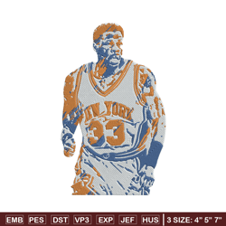 New York Knicks player embroidery design, NBA embroidery, Sport embroidery, Logo sport embroidery,Embroidery design