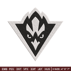 Uncw seahawks logo embroidery design, NCAA embroidery, Embroidery design, Logo sport embroidery, Sport embroidery