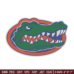 University of Florida logo embroidery design, NCAA embroidery, Sport embroidery,Logo sport embroidery,Embroidery design