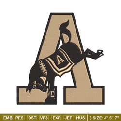 Army Black Knights logo embroidery design, NCAA embroidery, Sport embroidery, Logo sport embroidery,Embroidery design
