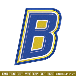 CSU Bakersfield logo embroidery design, NCAA embroidery, Sport embroidery,Logo sport embroidery,Embroidery design