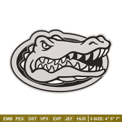 Florida Gators logo embroidery design, Sport embroidery, logo sport embroidery, Embroidery design,NCAA embroidery