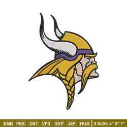 Minnesota Vikings embroidery design, Minnesota Vikings embroidery, NFL embroidery, sport embroidery, embroidery design.