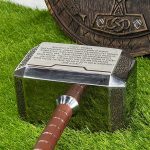 "Thor's Legacy: Hand-Forged Mjolnir Battle Hammer – Unleash Legendary Strength and Timeless Craftsmanship!"