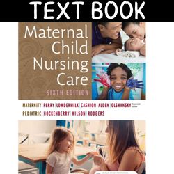 Maternal Child Nursing Care pdf