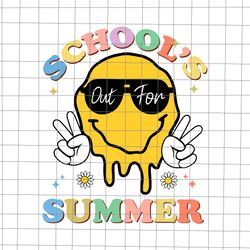 Last Day Of School Schools Out For Summer Teacher Svg, School Out For Summer Svg, Last Day Of School Svg, School Svg