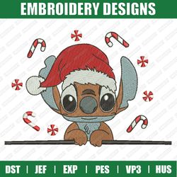 Christmas Stitch Embroidery Designs, Disney Christmas Embroidery Designs, Disney Christmas Designs, Instant Download