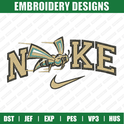 Nike Sacramento State Hornets Embroidery Files, Sport Embroidery Designs, Nike Embroidery Designs Files,  Instant Downlo