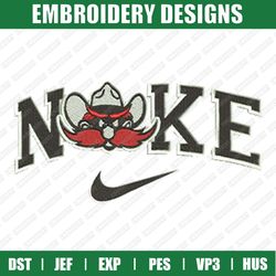 Nike Texas Tech Red Raiders Embroidery Files, Sport Embroidery Designs, Nike Embroidery Designs Files, Instant Download