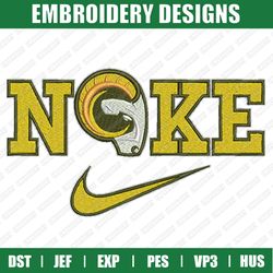 Nike Colorado State Rams Embroidery Files, Sport Embroidery Designs, Nike Embroidery Designs Files, Instant Download