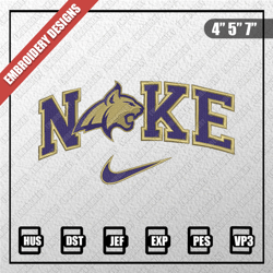 Sport Embroidery Designs, Nike Christmas Designs, Nike Montana State Bobcats Embroidery Designs, Digital Download
