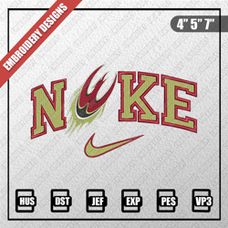 Sport Embroidery Designs, Nike Christmas Designs, Nike Elon Phoenix Embroidery Designs, Digital Download