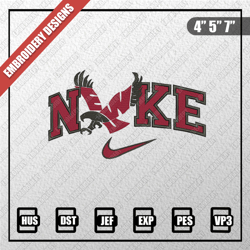 Sport Embroidery Designs, Nike Christmas Designs, Nike Eastern Washington Embroidery Designs, Digital Download