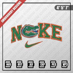 Sport Embroidery Designs, Nike Sport Designs, Nike Florida Gators Embroidery Designs, Digital Download