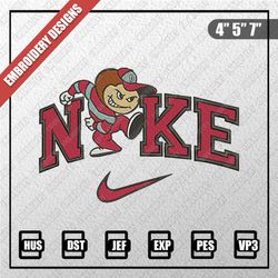 Sport Embroidery Designs, Nike Sport Designs, Nike Ohio State Buckeyes Embroidery Designs, Digital Download
