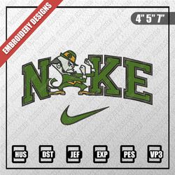 Sport Embroidery Designs, Nike Sport Designs, Nike University of Notre Dame Embroidery Designs, Digital Download