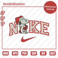 Nike Snoopy Christmas Embroidery Designs, Christmas Christmas Designs, Nike Embroidery Designs, Digital File