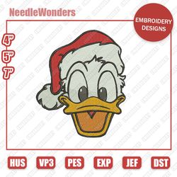 Donald Duck Embroidery Designs, Disney Christmas Christmas Designs, Disney Embroidery Designs, Digital File