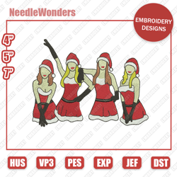 Merry Fetchmas Mean Embroidery Designs, Merry Fetchmas Mean Christmas Designs, Christmas Embroidery Designs, Digital Fil