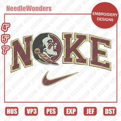 Nike Embroidery Designs, Nike Florida State Seminoles Christmas Designs, Sport Embroidery Designs, Digital File