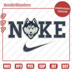 NLFSport Embroidery Designs, Nike x UConn Huskies Digital Designs, Nike Embroidery Designs, Digital File