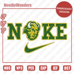 NLFSport Embroidery Designs, Nike North Dakota State Bison Digital Designs, Nike Embroidery Designs, Digital File
