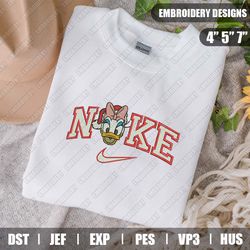Nike Donald Daisy Santa Embroidery Files, Christmas Embroidery Designs, Nike Embroidery Designs Files, Instant Download
