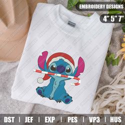 Christmas Stitch Embroidery Files, Disney Christmas Embroidery Designs, Disney Embroidery Designs Files, Instant Downloa