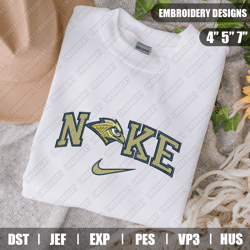 Nike x Oral Roberts Golden Eagles Embroidery Files, Sport Embroidery Designs, Nike Embroidery Designs Files, Instant Dow
