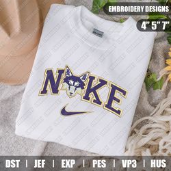 Nike Washington Huskies Embroidery Files, Sport Embroidery Designs, Nike Sport Digital, Instant Download