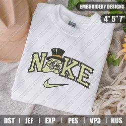 Nike Wake Forest Demon Deacons Embroidery Files, Sport Embroidery Designs, Nike Sport Digital, Instant Download