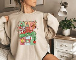 Mery Grinch Christmas Sweatshirt, Grinch Sweatshirt, Christmas Sweatshirt, Christmas Vibe, Gift for All, Unisex Tshirt C