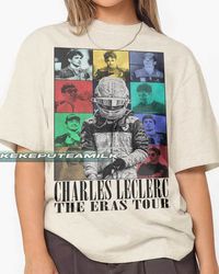 Charles Leclerc Eras Tour Vintage T-Shirt, Gift For Women and Man Unisex T-Shirt