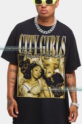 Classics CITY GlRLS Twerkulator Yung Miami and JT Shirt, Rap Hip Hop 90s Retro Unisex T-shirt  Music