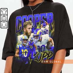 Cooper Kupp Los Angeles Football Shirt, Rams Football Shirt Christmas Gift Unisex, Football 90s Vint
