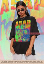 ASAP ROCKY Shirt, Asap Rocky Tribute Rap Shirt  Asap Rocky Vintage Shirt  Asap Rocky Homage Shirt  A