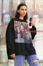 ADAM DRIVER sweatShirt  Vintage Adam Driver Sweater 90s  Homage Art T-Shirt  Ben Solo, Reylo, Rey, D
